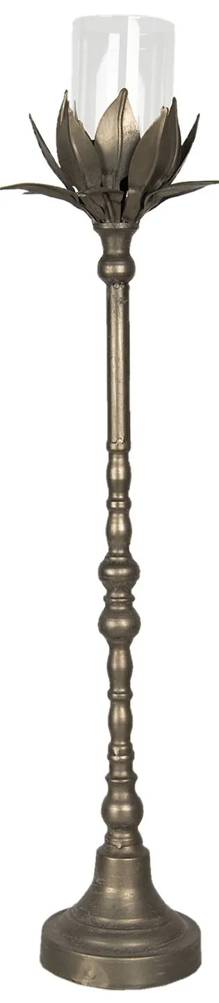 Bronzový kovový svietnik Onfroi - Ø 17 * 74 cm
