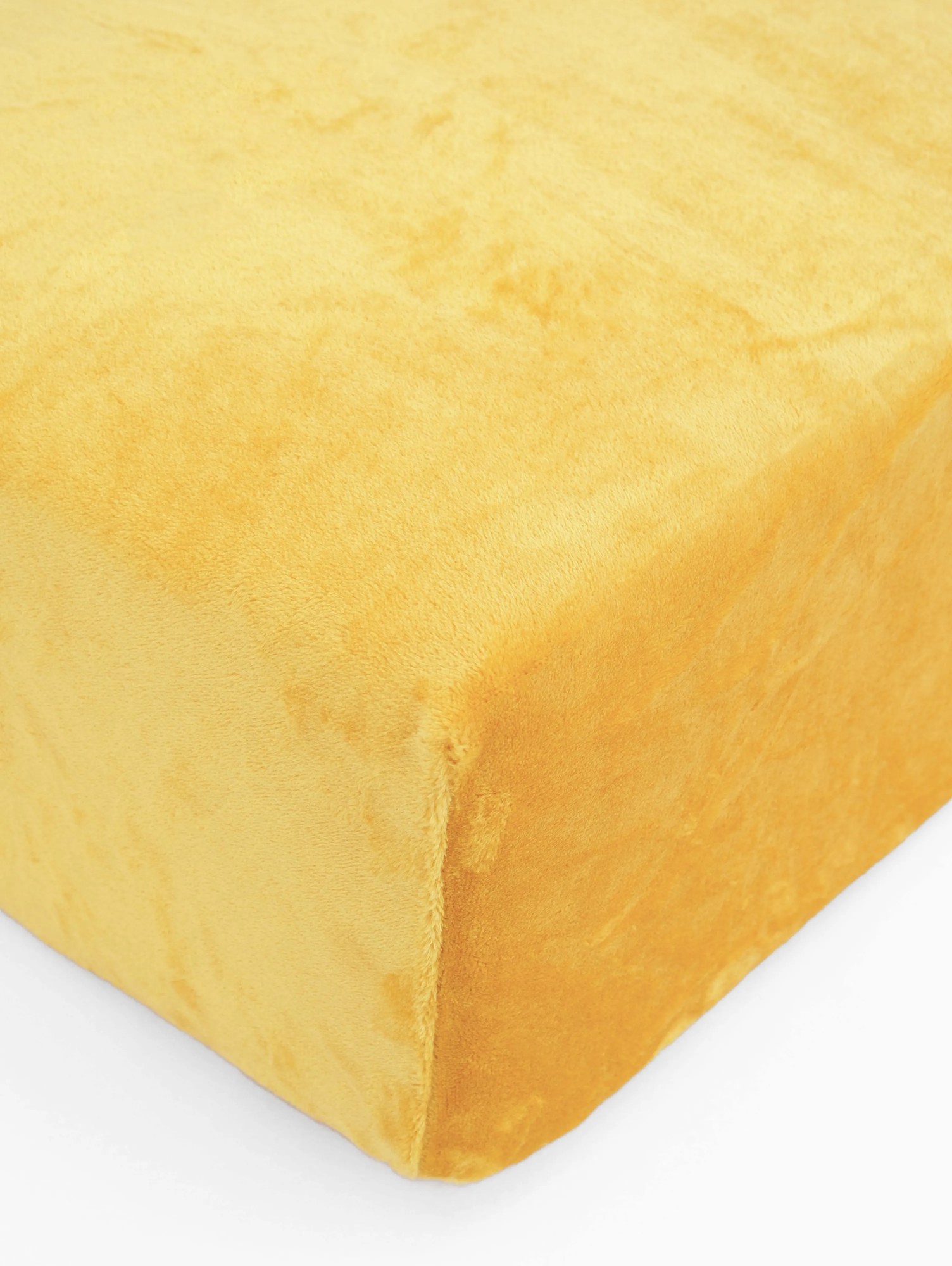 Plachta mikroplyš Deluxe 140 × 200 cm – horčicové