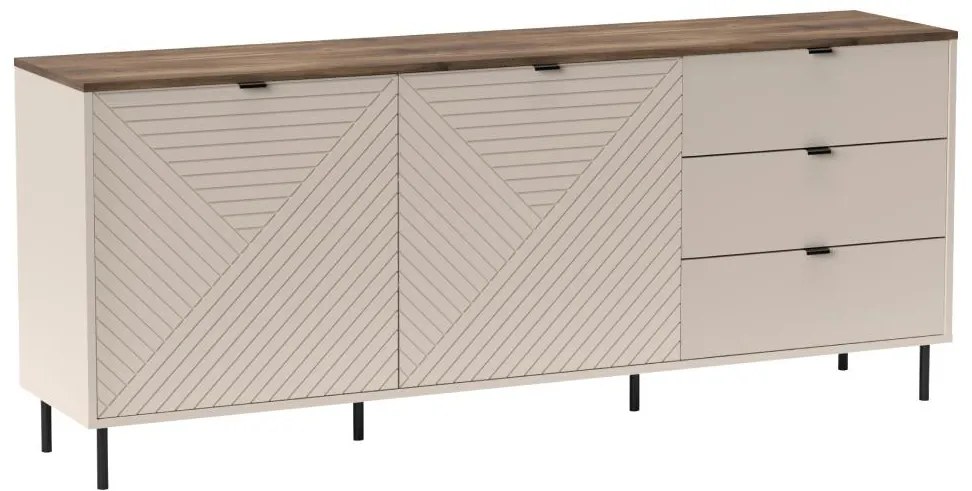 Komoda Explicaba (kašmír + dub castello) . Vlastná spoľahlivá doprava až k Vám domov. 1116326