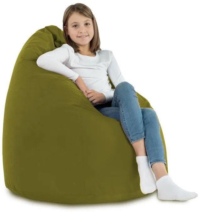Sedací vak Bag Sako XL plyš Farba: 9.Zelený