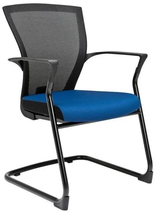 bestuhl Konferenčná rokovacia stolička MERENS MEETING modrá