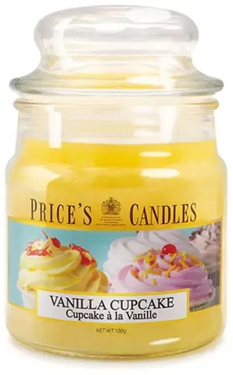 PRICE´S MINI sviečka v skle Vanilla cupcake - horenie 30h
