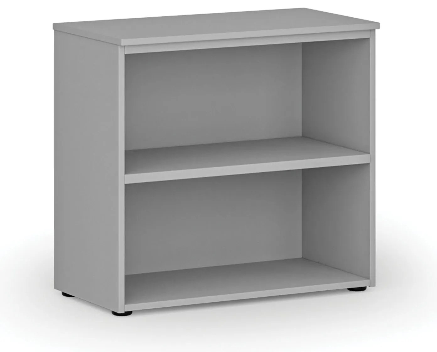 Kancelársky regál PRIMO GRAY, 800 x 420 x 740 mm, sivá