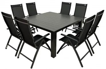 Doppler PRATO EXPERT - záhradná hliníková súprava 8+1