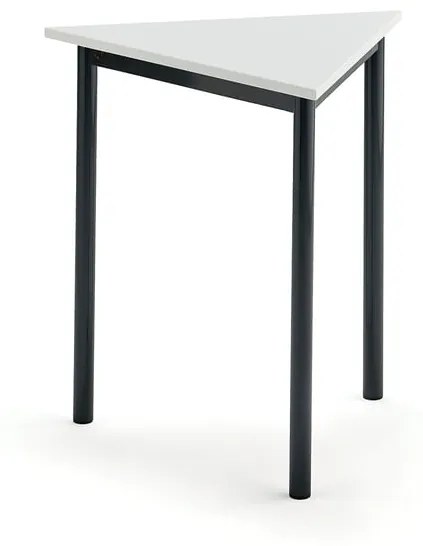 Stôl BORÅS TRIANGEL, 700x700x720 mm, laminát - biela, antracit