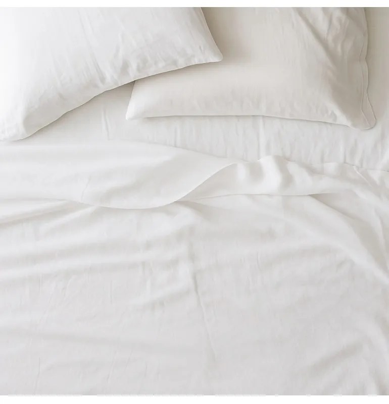 Ľanová plachta biela EMI, Pevná dvojplachta 200x240