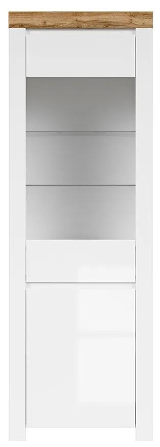 Vitrína BRW Holten REG1D1W. Akcia -31%. Vlastná spoľahlivá doprava až k Vám domov. 1005652