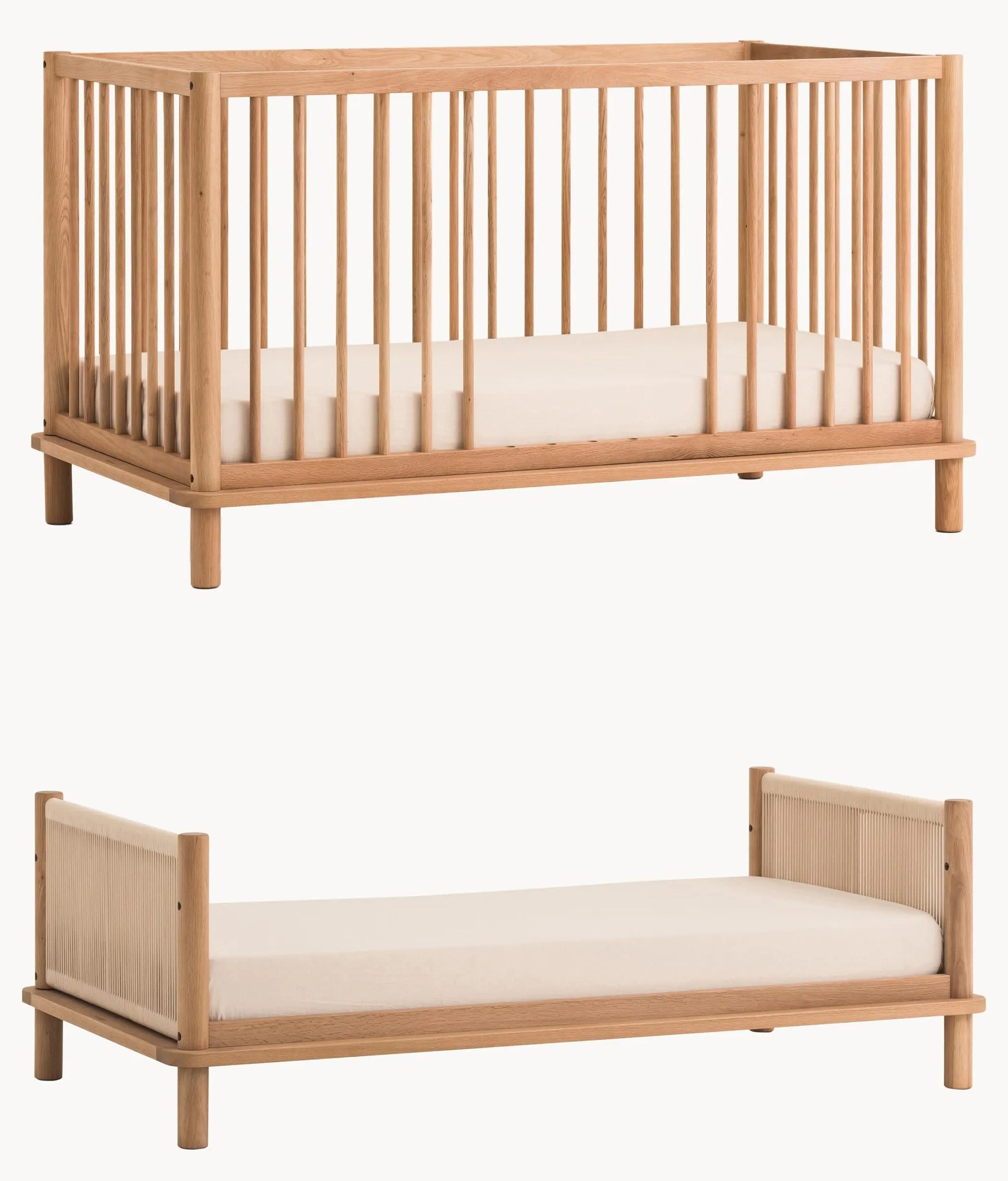 Výškovo nastaviteľná detská posteľ Latitude, 70 x 140 cm