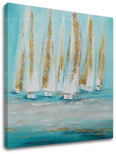 Obraz na plátne LODE NA MORI | rôzne rozmery