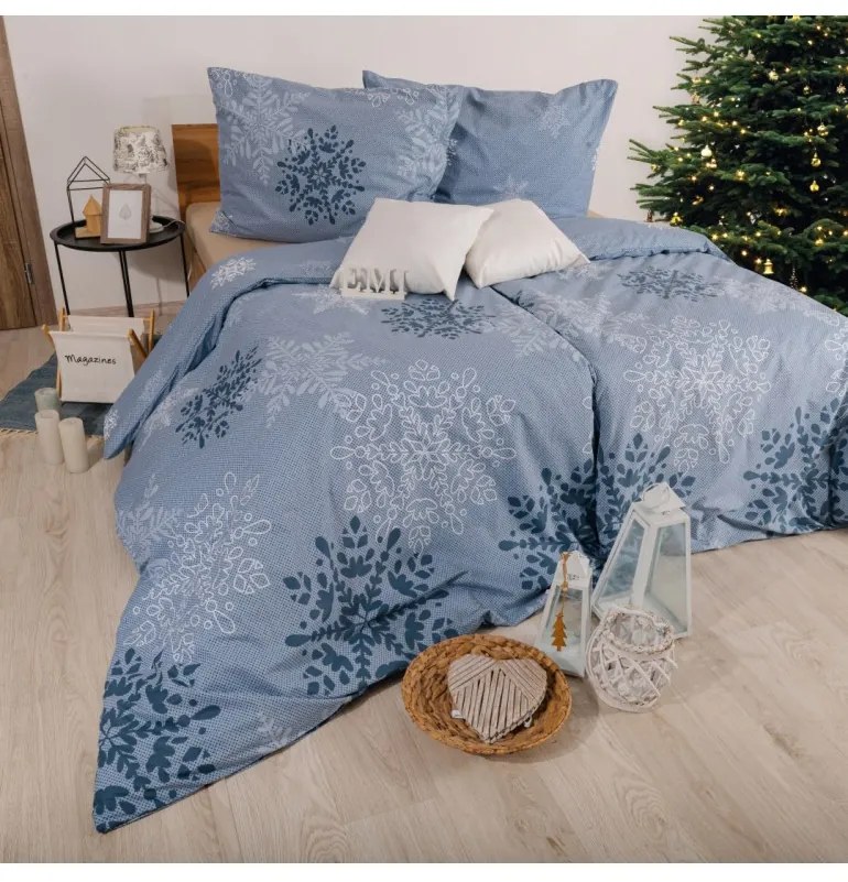 Vianočné bavlnené obliečky Hollis EMI