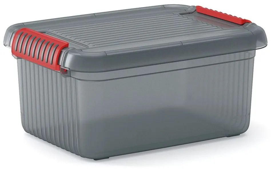 KIS K Latch Box S 14 l šedo-oranžový