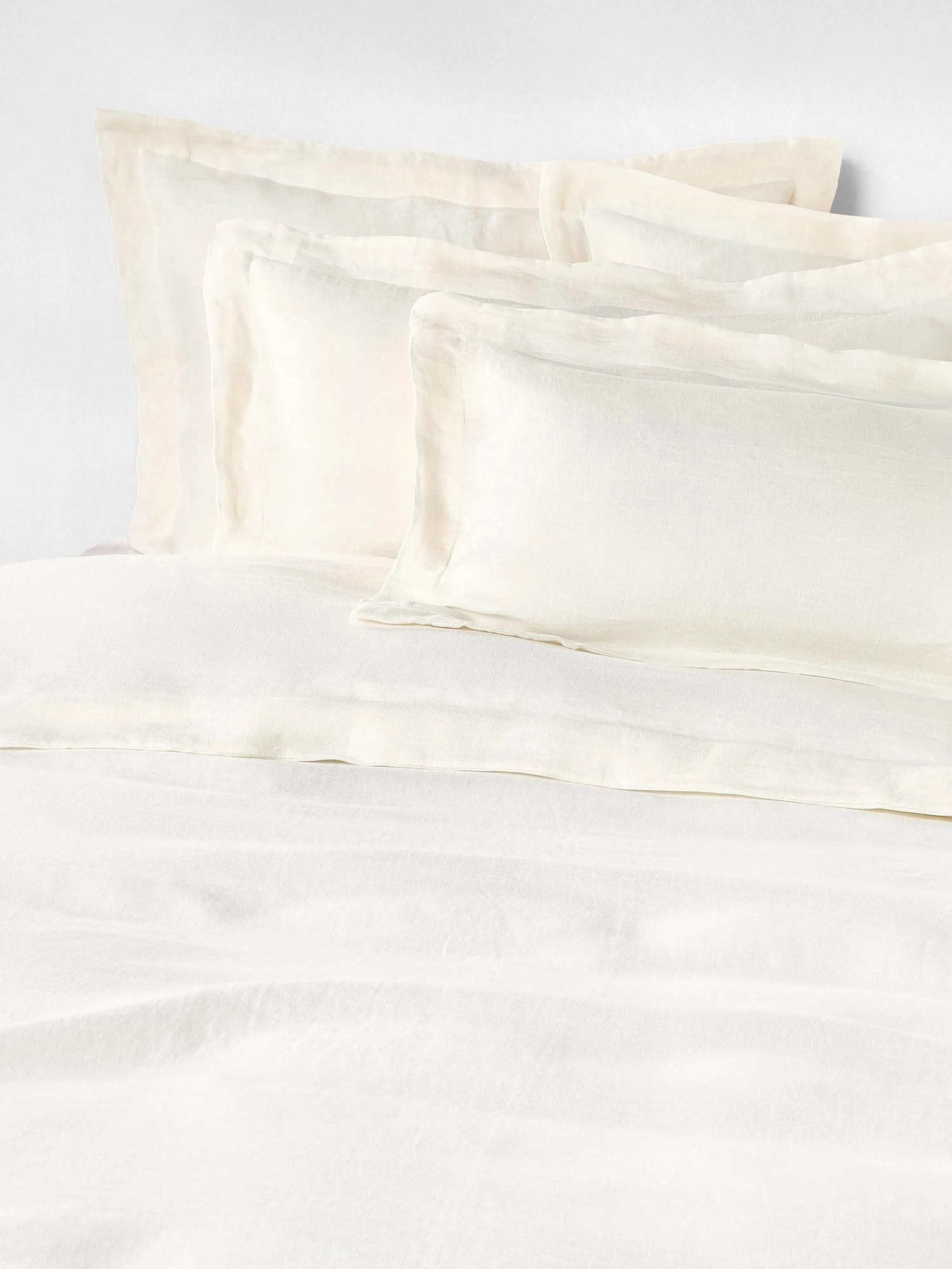 Obliečka na paplón z ľanu's lemom Linna