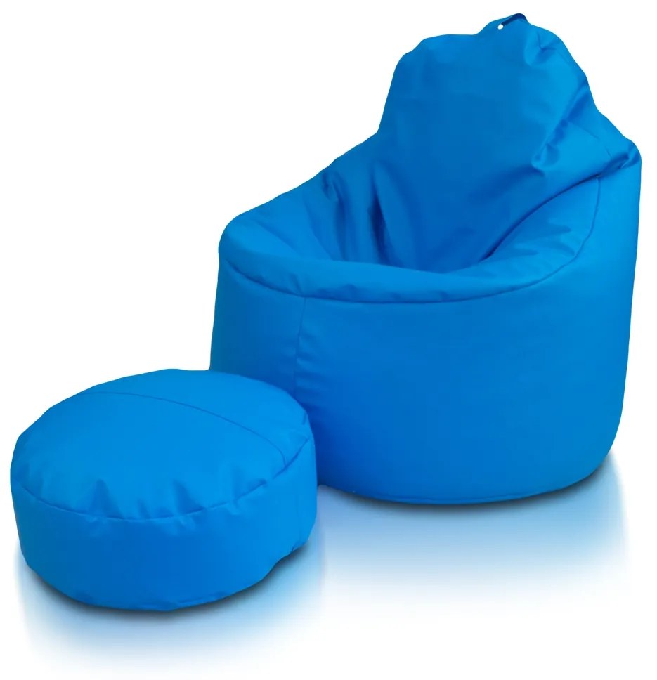 INTERMEDIC SK Sedací vak INTERMEDIC YOKO Farba: E10 - Modrá svetlá (Ekokoža)