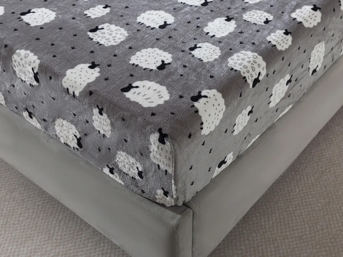 XPOSE® Mikroplyšová plachta OVEČKA Exclusive 180x200 cm