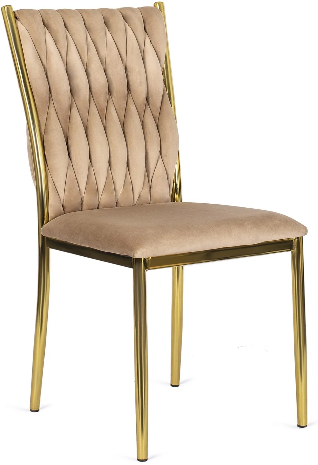 PROXIMA.store - Luxusná jedálenská stolička DAN FARBA: béžová