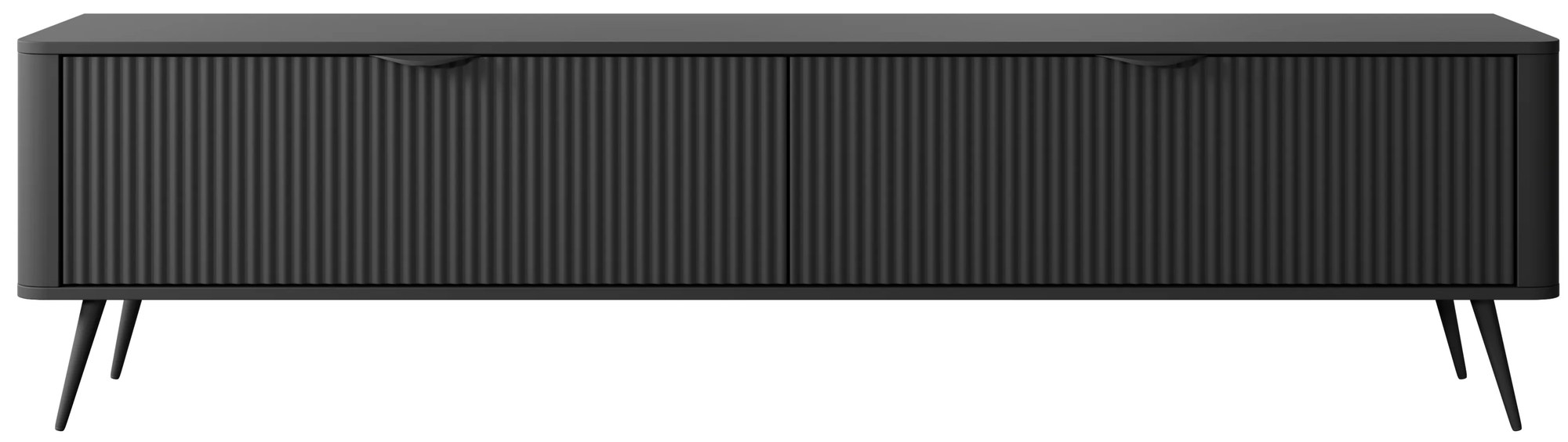 LAS Stolík pod TV Lante E - čierny