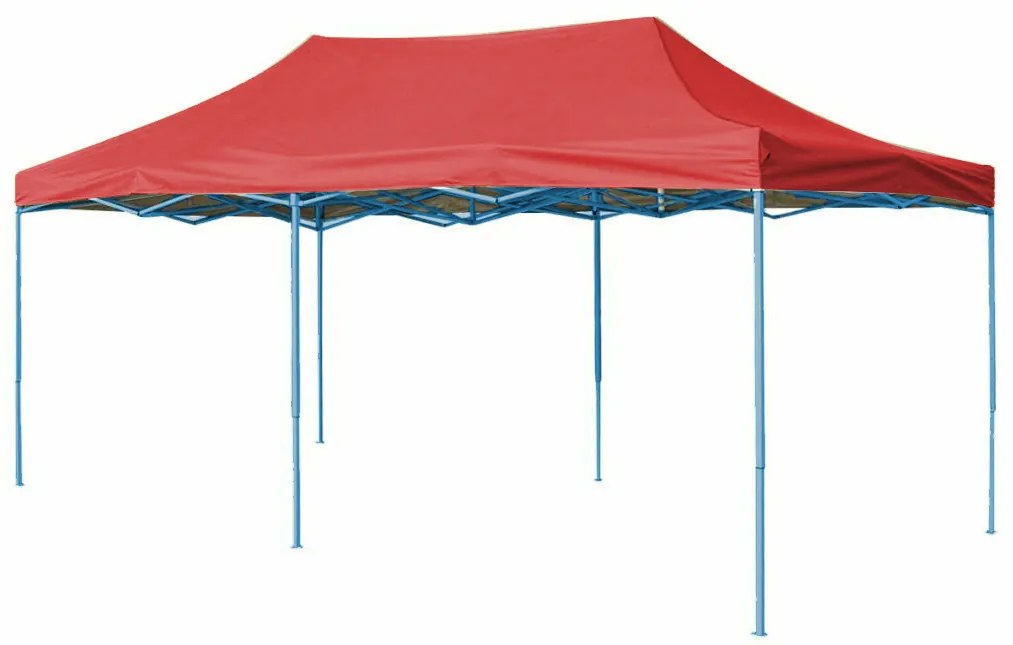 Záhradný pavilón-Červený-2,9x5,7 m