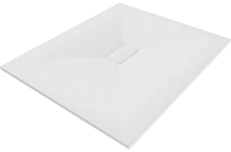 Mexen Hugo, SMC obdĺžniková sprchová vanička 120 x 100 cm, biela, 42101012