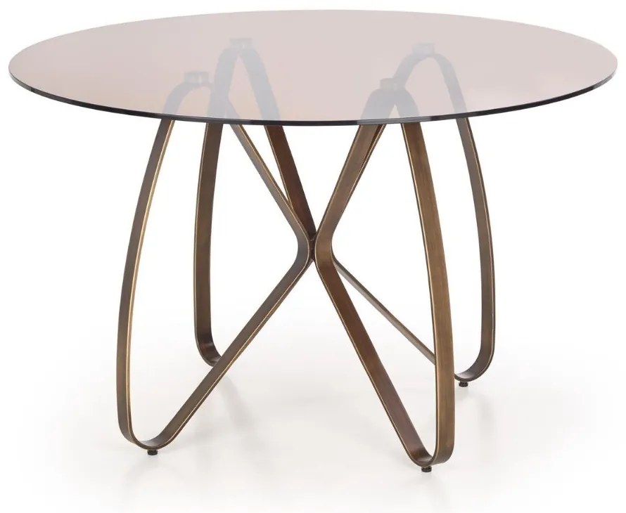 Jedálenský stôl Lungo, hnedá