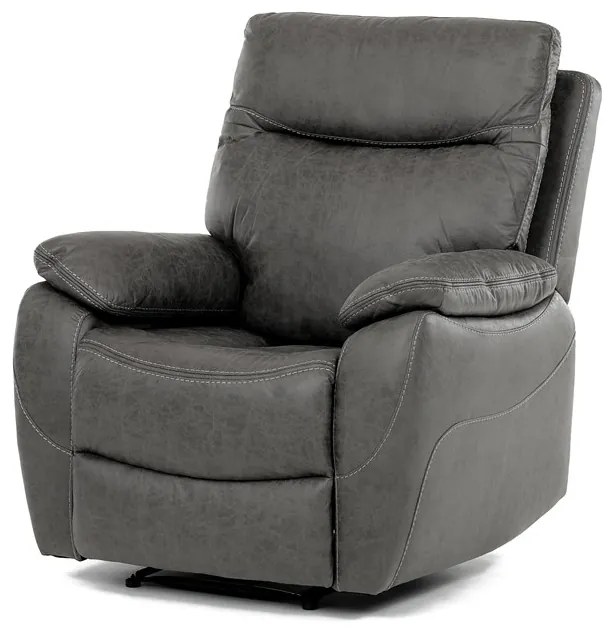 Autronic BONTEC Polohovacie kreslo, hnedá, látka vintage, TV-4092 BR3 Farba: Šedá