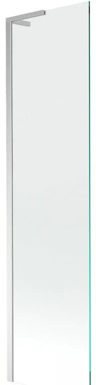 Mexen Next L, 1-krídlová vaňová zástena 50 x 150 cm, 6mm číre sklo, chrómový profil, 895-050-000-03-00-01