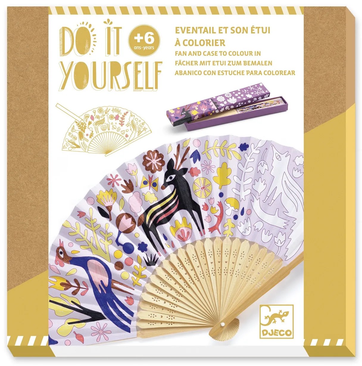 Vyrob si sám – vejár – lesné kráľovstvo