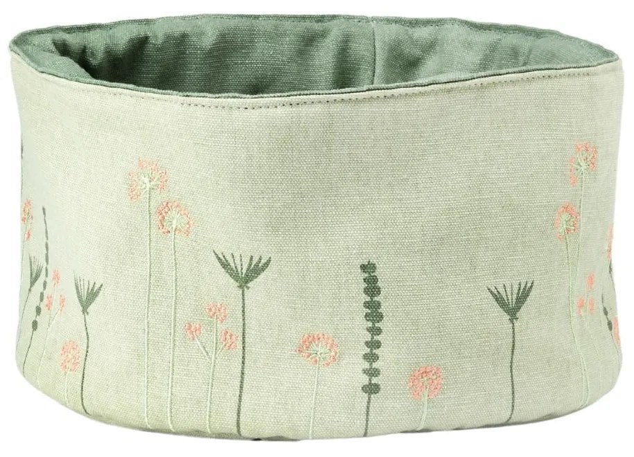 räder Bavlnený košík na pečivo Green Meadow