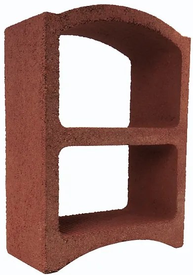 30 x Regál na víno Bloc Cellier - Standard červený, kapacita fliaš: 570