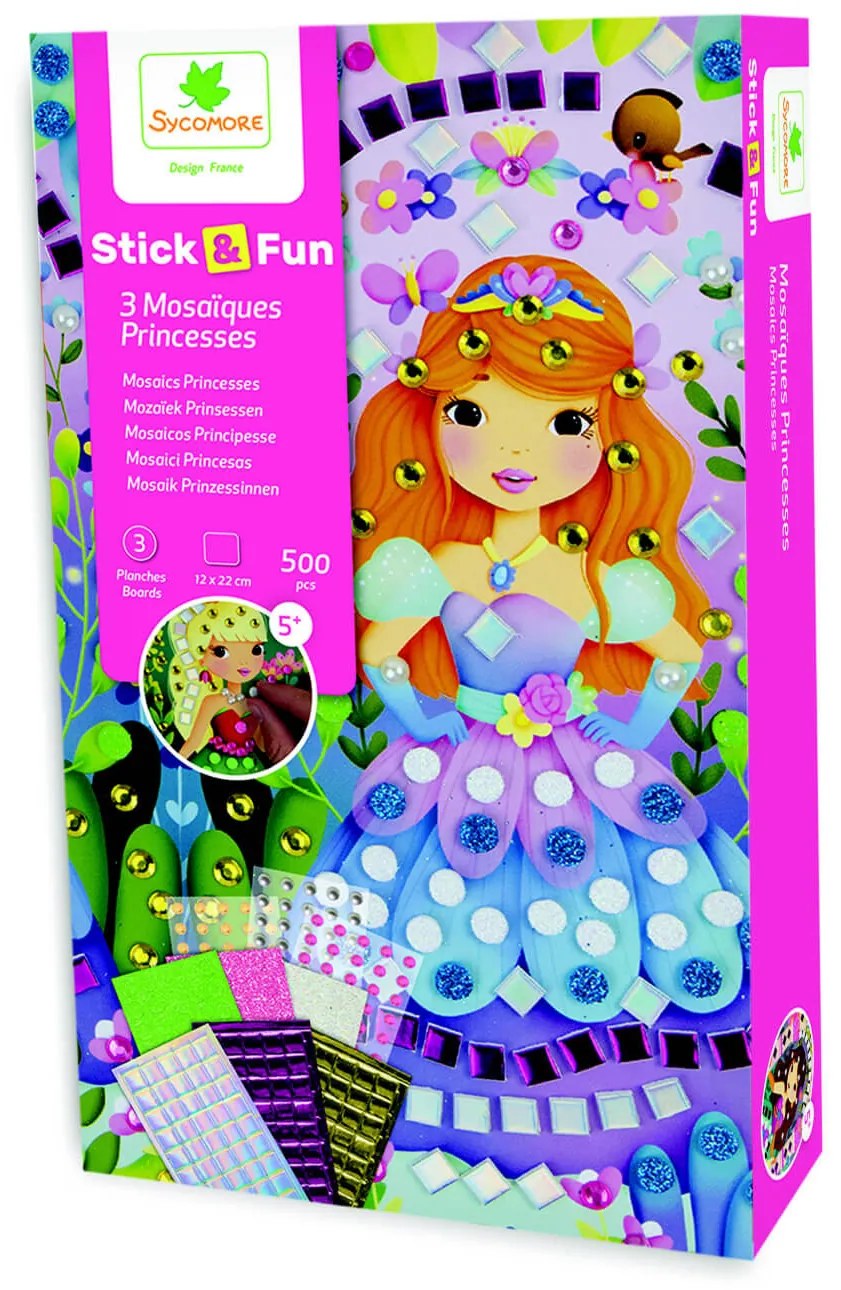 Stick & Fun - malá mozaika - princezné