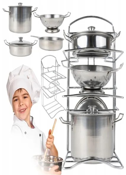 DETSKÉ NEREZOVÉ HRNCE NA STOJANE MalPlay