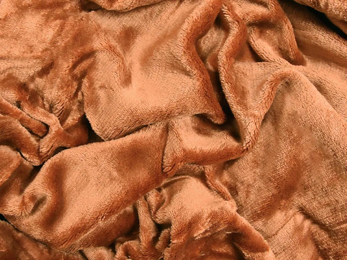 XPOSE® Mikroplyšová plachta Exclusive - terakotová 140x200 cm