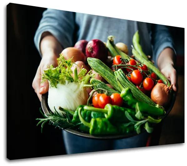 Obraz na stenu MISA SO ZELENINOU_085-11 | rôzne rozmery