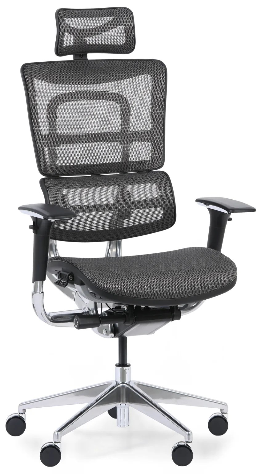 Multifunkčná kancelárska stolička WINSTON SAA, sivá