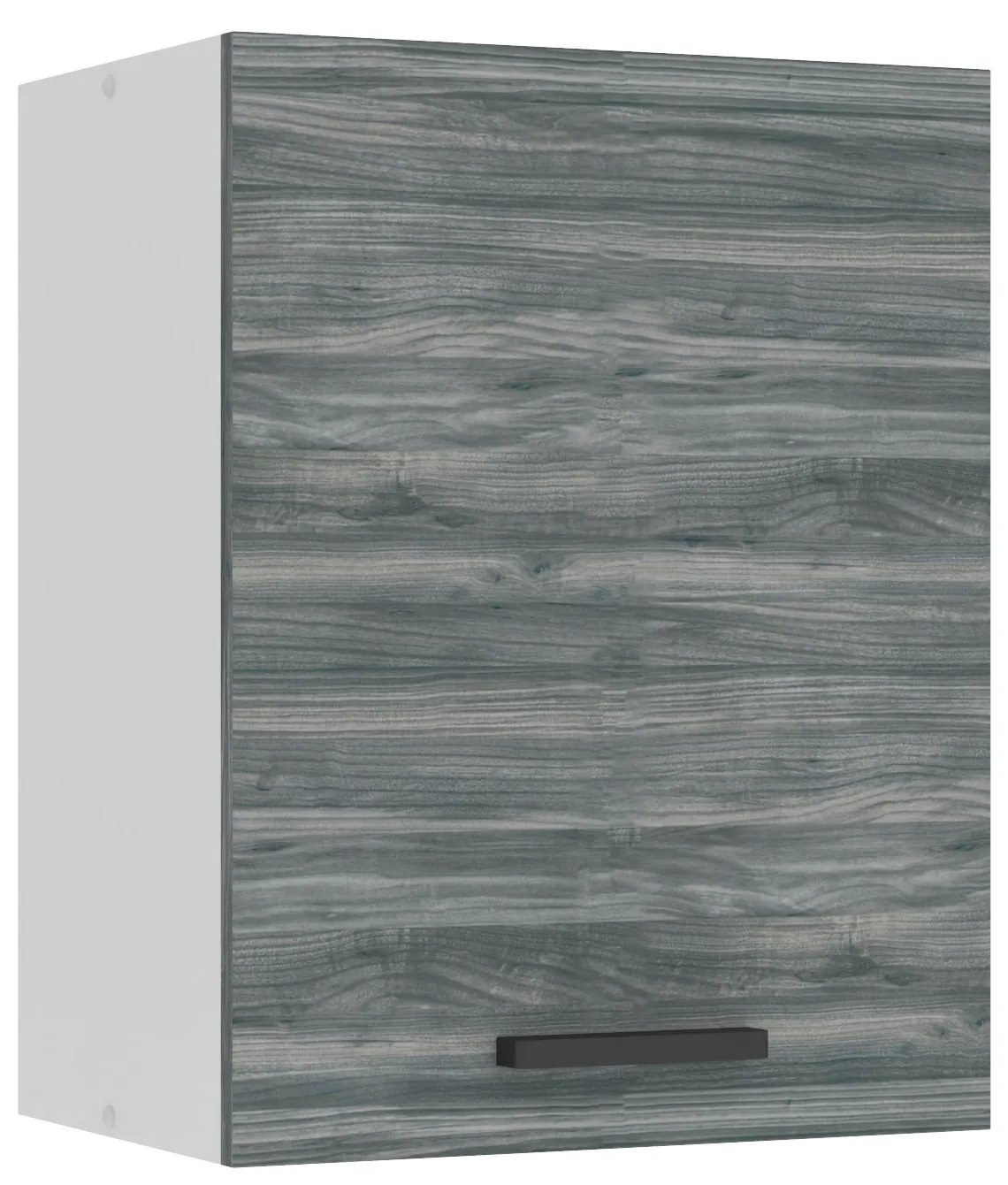 Kuchynská skrinka Belini Premium Full Version horná 45 cm šedý antracit Glamour Wood