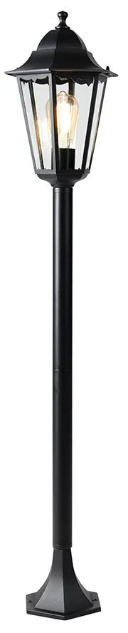 Inteligentná stojaca vonkajšia lampa čierna 120 cm vrátane Wifi ST64 - New Orleans