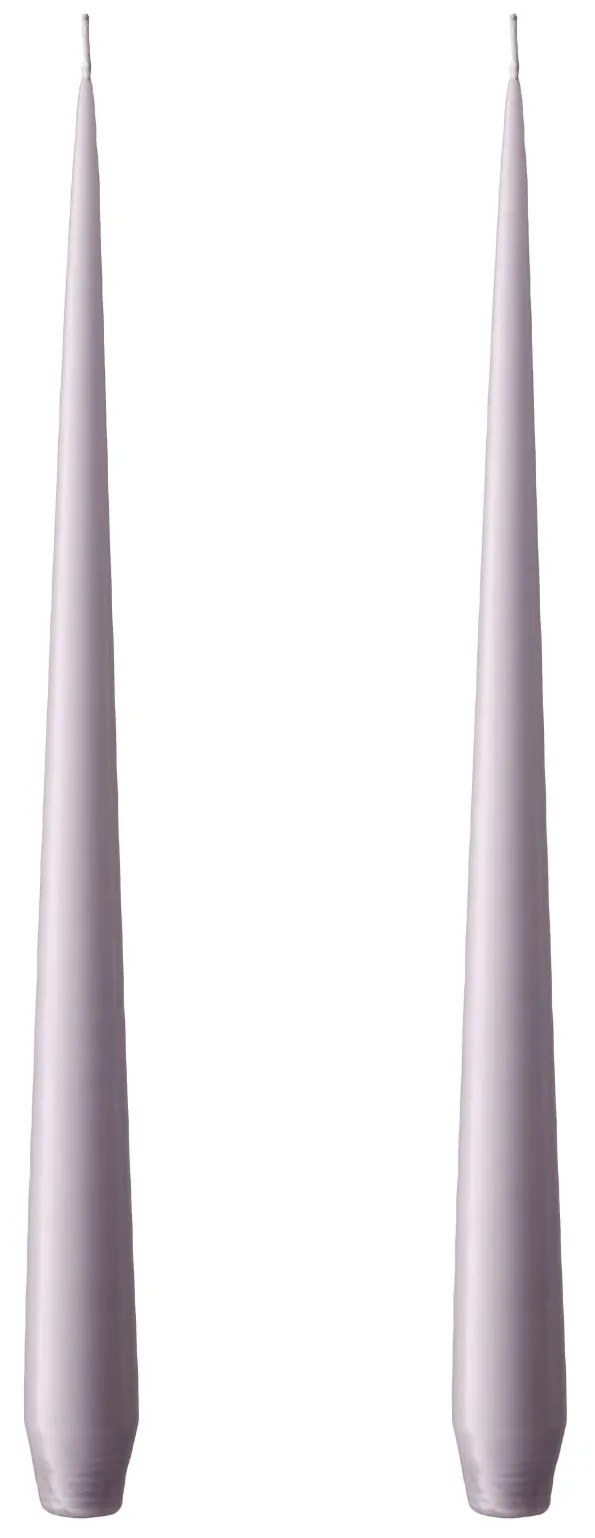 ester & erik Sviečka Taper 32 cm – 09 Oyster Pearl – sada 2 ks