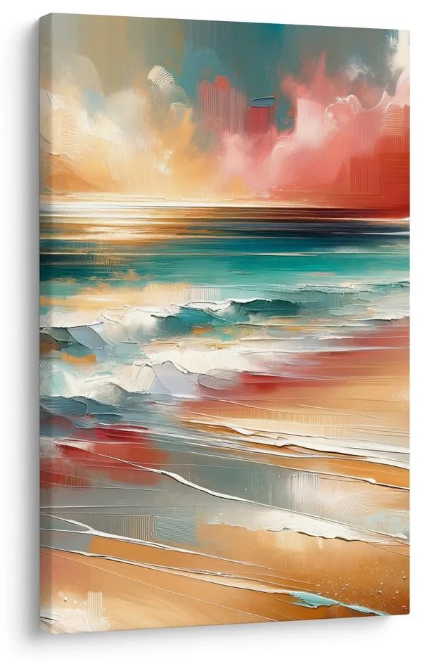 Obraz more pri západe slnka