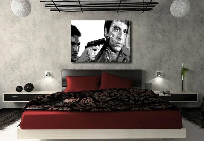 Ručne maľovaný POP Art obraz AL PACINO | rôzne rozmery