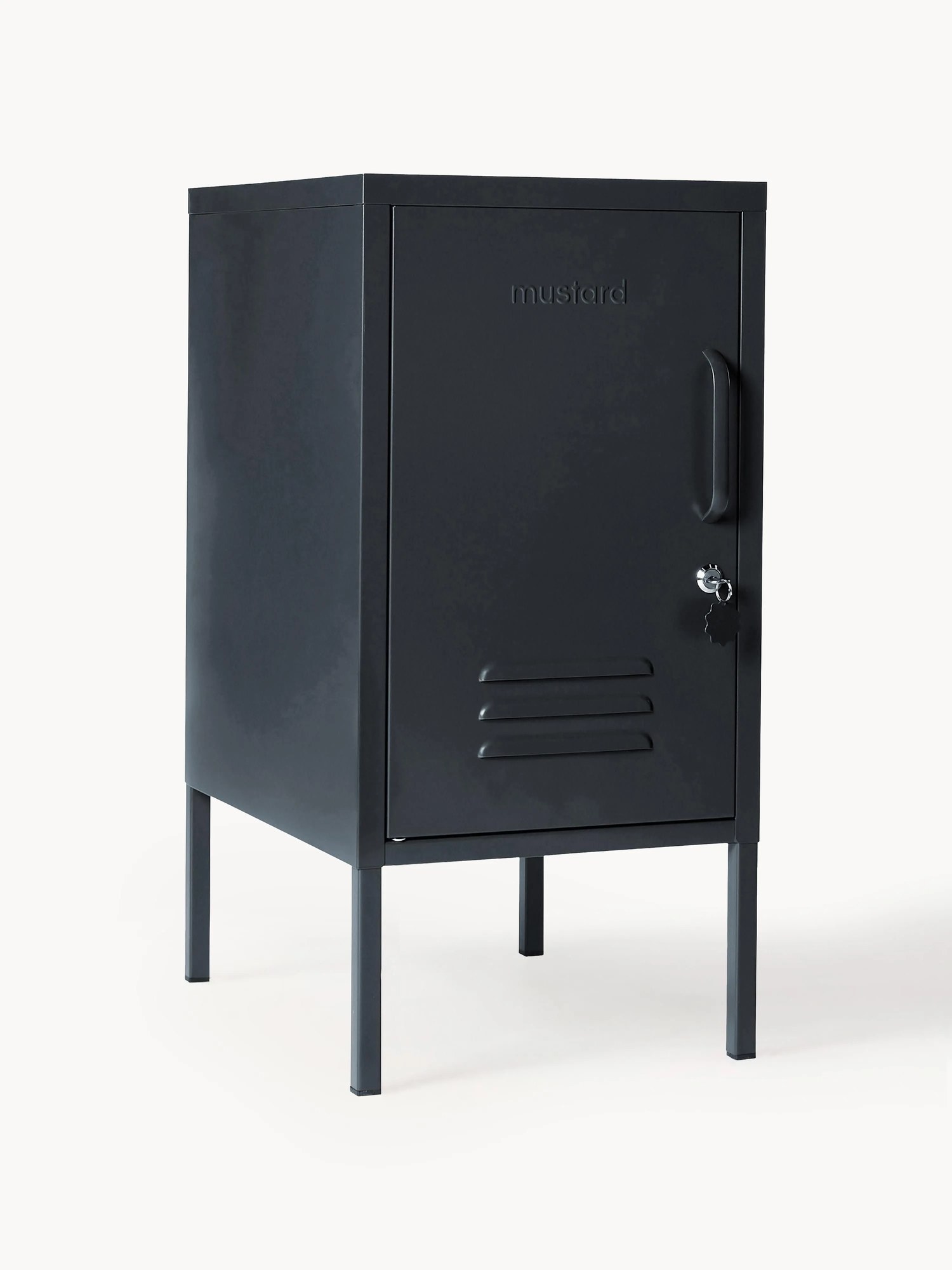 Kovový nočný stolík's otváraním vľavo alebo vpravo The Shorty