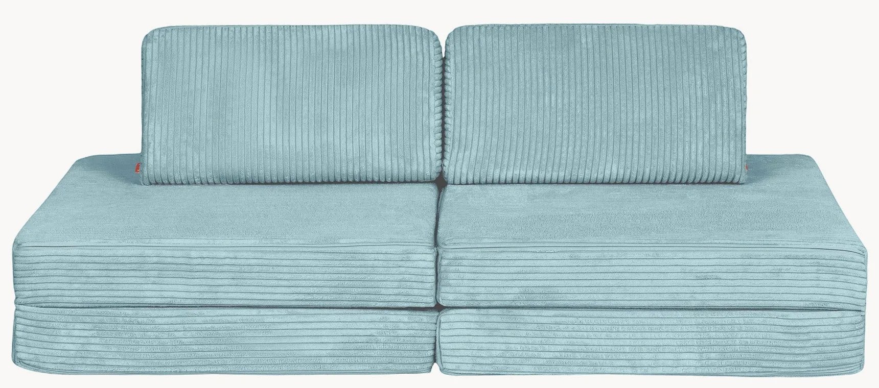 Detská ručne vyrobená modulárna pohovka na hranie Mila