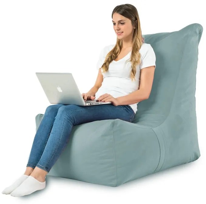 INTERMEDIC SK Sedací vak Distinto Plyš Farba: 17. mätový