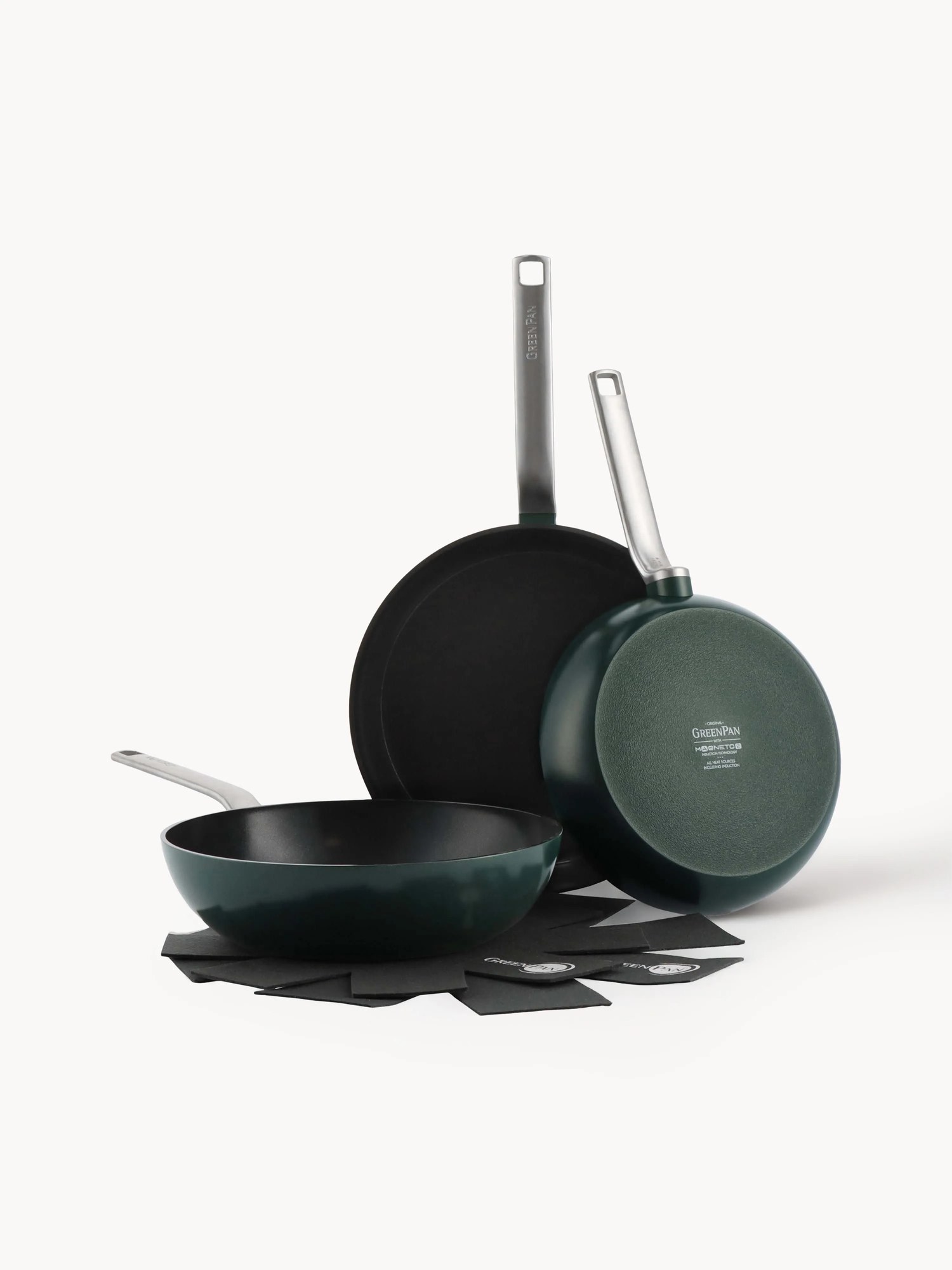 Súprava panvíc's nepriľnavým povrchom Evolution, 3 ks