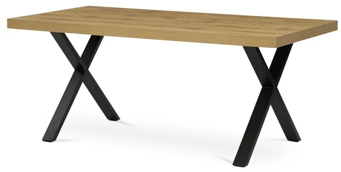 Autronic BONTEC Jedálenský stôl 180x90cm, lamino, sivý dub, HT-R5316 GREY Farba: Hnedá