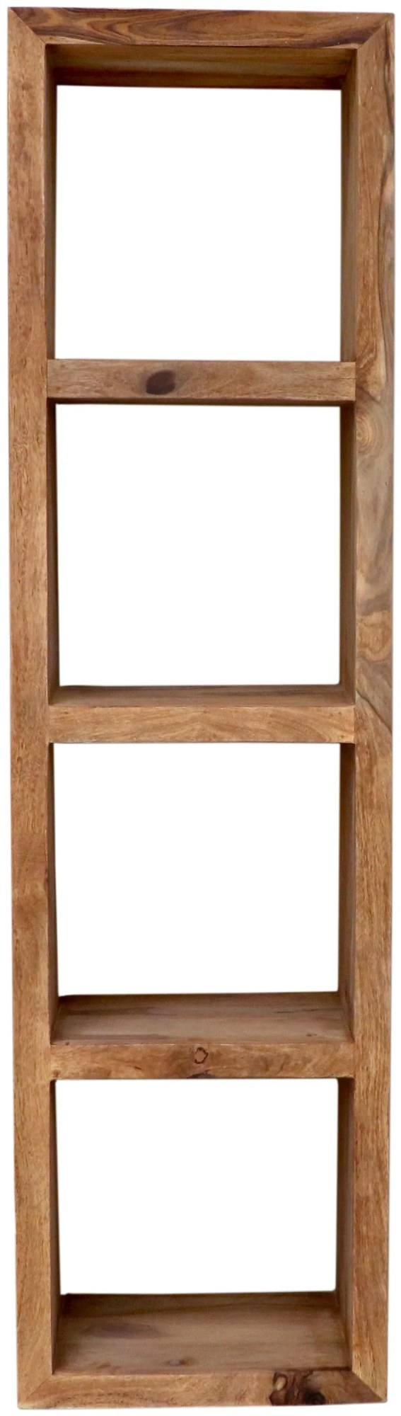 furniture-nabytek.cz - Drevená polica do kúpeľne 50x35x185 z masívu palisander