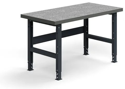 Dielenský stôl TRUST, 1500x760mm, 600 kg, vinylový povrch