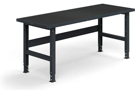 Dielenský stôl TRUST, 2000x760mm, 300 kg, s ochrannou podložkou