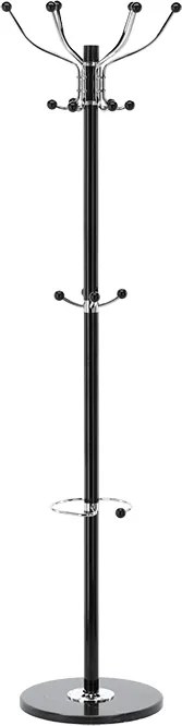 CH Stojanový vešiak Kazer - čierna