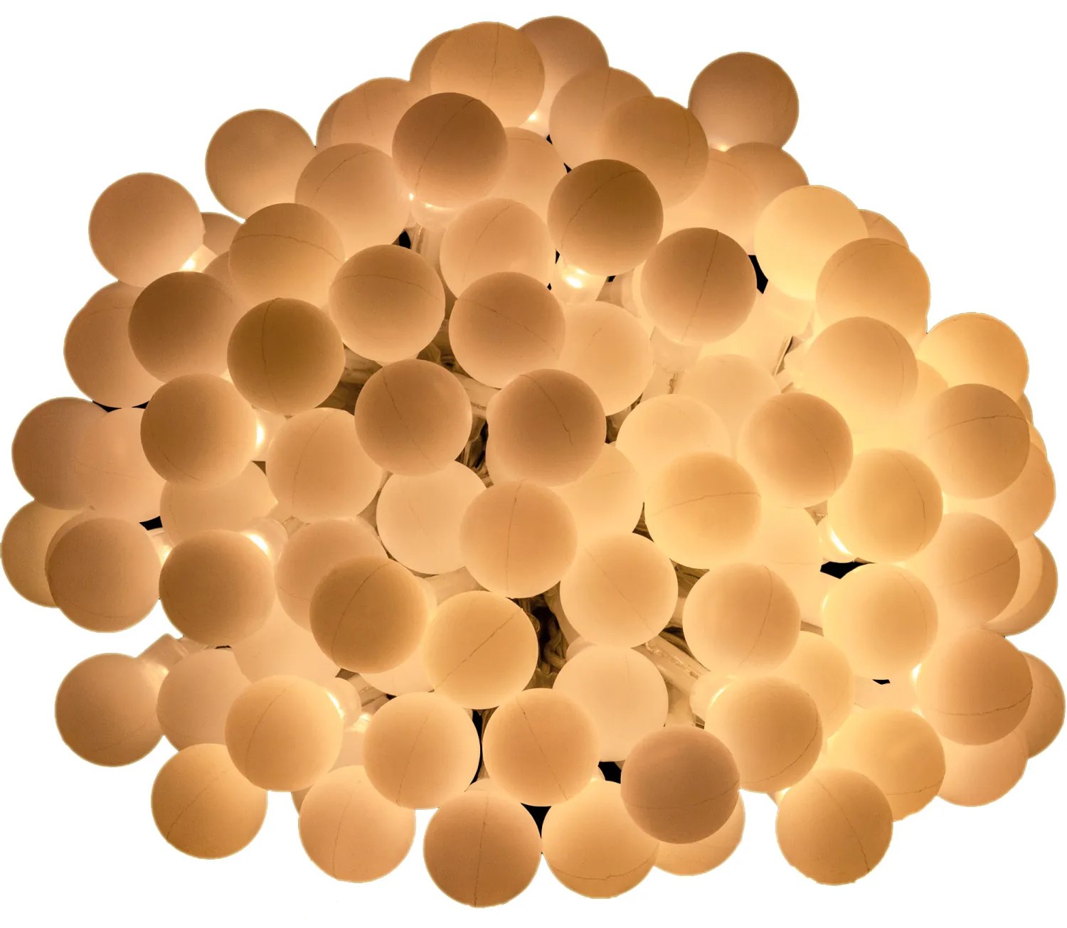 Dekoratívne LED osvetlenie 20 m 200 diód + ovládač | teplá biela