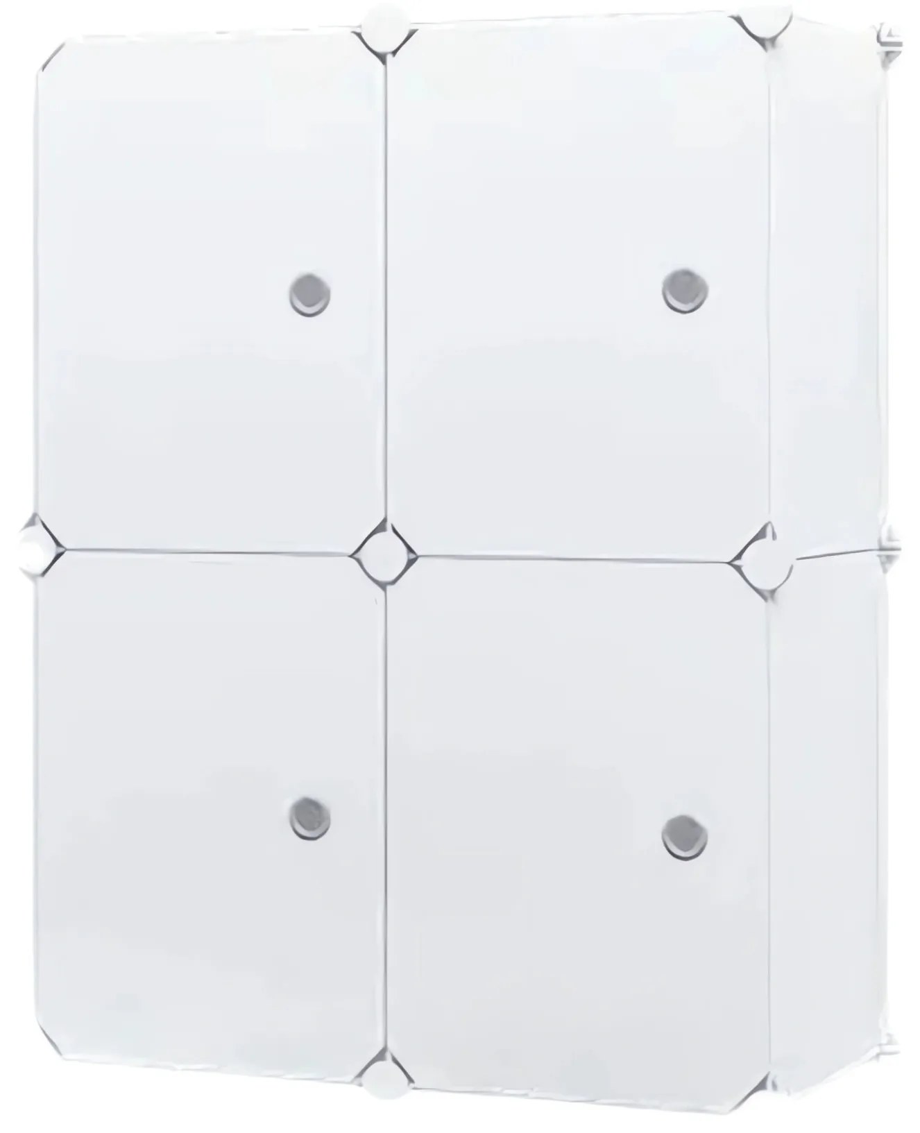 Hogler 3401 Variabilný regálový systém 8 políc 128 x 42 x 32 cm, biely