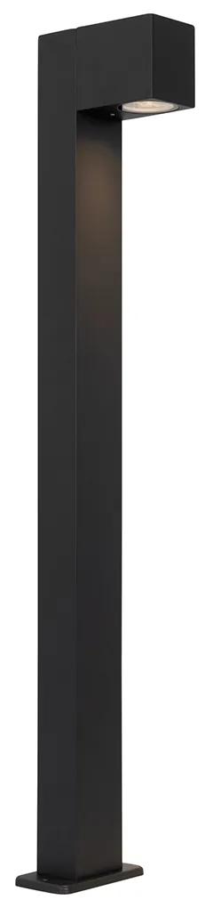 Priemyselná stojaca vonkajšia lampa čierna 80 cm IP44 - Baleno